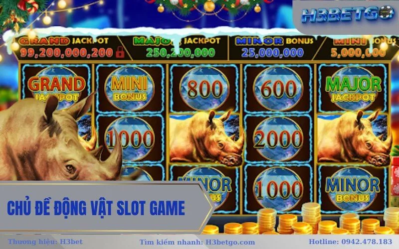 Chủ đề động vật slot game
